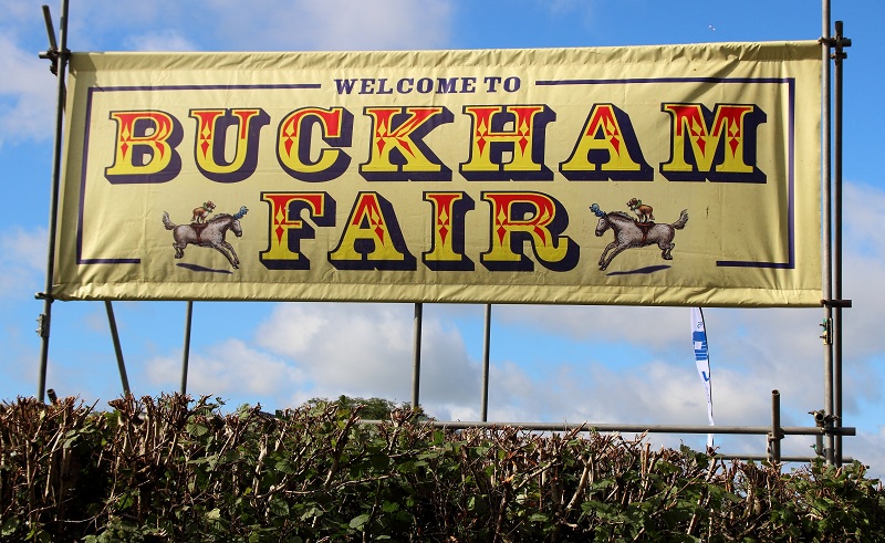 Buckham Fair 2013 Sign